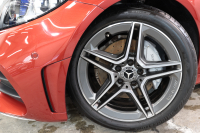 メルセデスベンツ Cクラス C200 ﾛｰﾚｳｽｴﾃﾞｨｼｮﾝ ｽﾎﾟｰﾂﾌﾟﾗｽ&ﾚｰﾀﾞｰｾｰﾌﾃｨPKG　特別仕様車 BSG搭載 後期 ｷｰﾚｽｺﾞｰ 黒革 ｼｰﾄﾋｰﾀｰ ﾍｯﾄﾞｱｯﾌﾟD HDDﾅﾋﾞTV ｽﾏﾎ連携 Bｶﾒﾗ PTS LEDﾗｲﾄ ﾊﾝｽﾞﾌﾘｰA AMGｴｱﾛ&18AW ｴｱｻｽ 9AT 希少色ﾋﾔｼﾝｽﾚｯﾄﾞ　2年保証