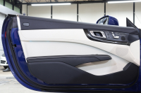 メルセデスベンツ SLクラス SL400 AMGｽﾀｲﾘﾝｸﾞ&ﾚｰﾀﾞｰｾｰﾌﾃｨPKG　後期 ｷｰﾚｽｺﾞｰ 白本革 ｴｱｽｶｰﾌ ｼｰﾄﾋｰﾀｰ ﾍﾞﾝﾁﾚｰﾀｰ ﾊﾟﾉﾗﾐｯｸﾊﾞﾘｵﾙｰﾌ HDDﾅﾋﾞTV ｽﾏﾎ連携 BT音楽 PTS DSRC LEDﾍｯﾄﾞﾗｲﾄ AMGｴｱﾛ&19AW ABCｻｽ 希少色ﾌﾞﾘﾘｱﾝﾄﾌﾞﾙｰ　2年保証