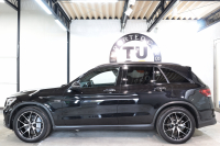 AMG GLC GLC43 4MATIC ﾚｻﾞｰｴｸｽｸﾙｰｼﾌﾞ&ﾚｰﾀﾞｰｾｰﾌﾃｨPKG　後期 ｷｰﾚｽｺﾞｰ 黒本革 ﾊﾟﾉﾗﾏSR HUD MBUXﾅﾋﾞTV BT音楽 360ｶﾒﾗ PTS LEDﾗｲﾄ 自動Rｹﾞｰﾄ AMG専用装備&ﾁｭｰﾆﾝｸﾞ 9AT　2年保証