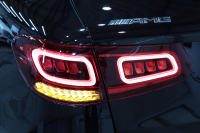 AMG GLC GLC43 4MATIC ﾚｻﾞｰｴｸｽｸﾙｰｼﾌﾞ&ﾚｰﾀﾞｰｾｰﾌﾃｨPKG　後期 ｷｰﾚｽｺﾞｰ 黒本革 ﾊﾟﾉﾗﾏSR HUD MBUXﾅﾋﾞTV BT音楽 360ｶﾒﾗ PTS LEDﾗｲﾄ 自動Rｹﾞｰﾄ AMG専用装備&ﾁｭｰﾆﾝｸﾞ 9AT　2年保証