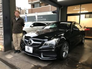 祝！ご納車【E250クーペ AMGスポーツパッケージ】