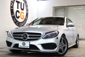 2017y C200 AVG AMGライン レザーエクスクルーシブ＆レーダーセーフティパッケージ 233万円入庫！6月12日