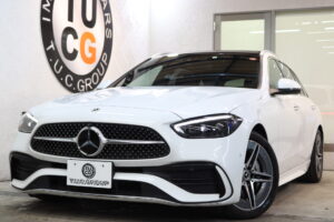 2022y C200 ステーションワゴン AVG AMGライン&ベーシック&レザーエクスクルーシブ&レーダーセーフティパッケージ 558万円入庫！10月12日