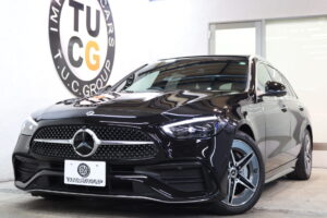 2023y C220d ステーションワゴン AVG AMGライン レザーエクスクルーシブ&ベーシック&レーダーセーフティPKG 568万円入庫！11月9日