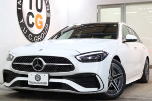 2022y C200ステーションワゴン AVG AMGライン ベーシック＆レザーエクスクルーシブ＆レーダーセーフティPKG ISG搭載モデル 488万円入庫！2月7日