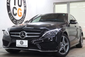 2015y C200 AVG AMGライン レザーエクスクルーシブ＆レーダーセーフティーパッケージ 215万円入庫！3月31日