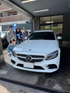 祝ご納車☆メルセデスベンツC200ステーションワゴン ローレウスエディション　神奈川県　K様