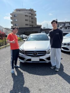 祝ご納車☆メルセデスベンツ C200AVG AMGライン　東京都　T様