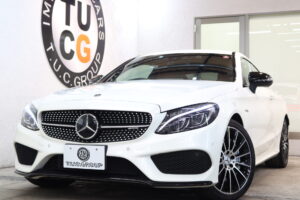 🐬２０１７ｙ　Ｃ４３クーペ　レーダーセーフティパッケージ白