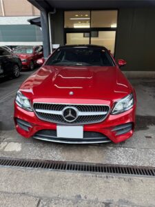 祝ご納車☆ メルセデスベンツE200クーペ スポーツ 東京都 Y様