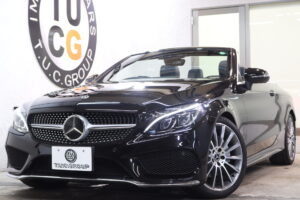 2017y C180カブリオレスポーツ レザーエクスクルーシブ&レーダーセーフティPKG 335万円入庫！6月26日