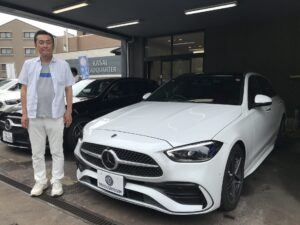祝！ご納車【2022年式 C220d ステーションワゴン アバンギャルド AMGライン レーダーセーフティパッケージ】