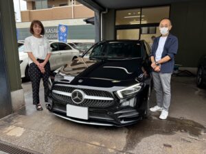 祝ご納車☆メルセデスベンツ A180スタイル AMGライン　東京都　S様