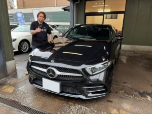 祝ご納車☆メルセデスベンツ CLS450 4MATIC スポーツ　東京都　M様