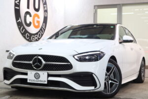 2022y C200 AVG AMGライン レザーエクスクルーシブ&ベーシック&レーダーセーフティPKG 485万円入庫！7月3日