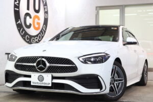 2023y C220d AVG AMGライン レザーエクスクルーシブ＆ベーシック＆レーダーセーフティPKG 505万円入庫！7月26日