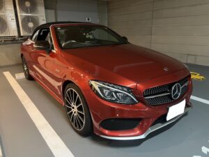 🐬２０１７ｙ　Ｃ４３カブリオレ赤