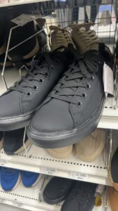 靴が擦り切れる