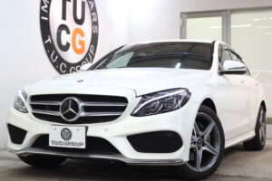 2017y C200 AVG AMGライン レザーエクスクルーシブ&レーダーセーフティPKG　208万円入庫！8月29日