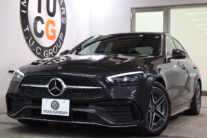 2023y C200 4MATIC AMGライン（ISG搭載） レザーエクスクルーシブ＆レーダーセーフティPKG　478万円入庫！8月30日