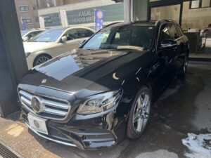 🐬２０１８ｙ　Ｅ２００ワゴンスポーツ本革仕様　黒