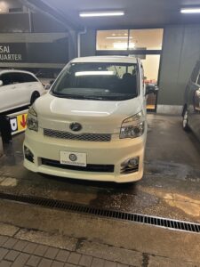 トヨタ　ヴォクシー　白　埼玉県　K様