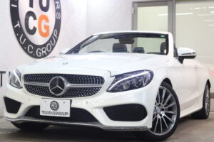 2017y C180カブリオレ スポーツ レザーエクスクルーシブ&レーダーセーフティPKG 323万円入庫！10月17日