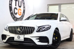 🐬２０１７ｙ　Ｅ２２０ｄ ワゴン スポーツ レザーＰＫＧ　白