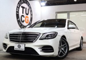 2018y S560ロング AMGライン ショーファー&レーダーセーフティパッケージ　598万円入庫！11月28日