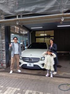 祝！ご納車【E220d AVG AMGライン】