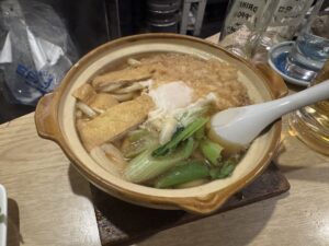 鍋焼きうどん^ – ^