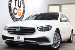 祝ご納車！メルセデスベンツE450ワゴン白エクスクルーシブPKG　東京都U様