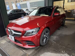 ２０２０ｙ Ｃ２００ワゴン ローレウスエディション　赤