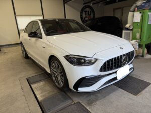 ２０２２ｙ Ｃ４３ ４マチック ＡＭＧ ＢＳＧ搭載モデル 白