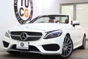 2017y C180カブリオレ スポーツ レザーエクスクルーシブ&レーダーセーフティPKG　340万円入庫！1月16日