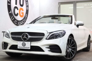 2019y C180カブリオレ スポーツ レザーエクスクルーシブ&レーダーセーフティPKG 403万円入庫！1月31日