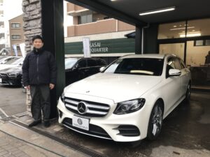 祝！！【メルセデス・ベンツ 2017年E200 ステーションワゴン アバンギャルド スポーツ 本革仕様】