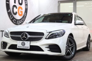 2019y C200ステーションワゴン 4MATIC AVG AMGライン レザーエクスクルーシブ&レーダーセーフティPKG 323万円入庫！2月27日