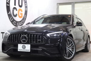 2023y C43 4MATIC ステーションワゴン AMGナイト&レーダーセーフティPKG 703万円入庫！3月13日