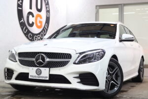 ■２０１９ｙ Ｃ２００ステーションワゴン ４マチック ＡＭＧライン 白