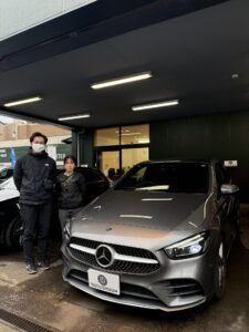 ご納車☆B200d AMGライン AMGレザーエクスクルーシブ＆レーダーセーフティPKG