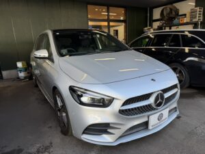 ■２０１９ｙ Ｂ１８０ ＡＭＧライン&レザーエクスクルーシブ&ナビゲーション&レーダーセーフティＰＫＧ　銀