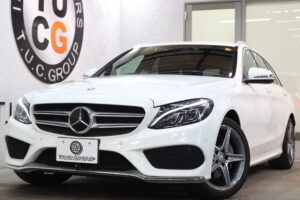 2015y C200ステーションワゴン スポーツ 本革仕様 レーダーセーフティPKG 198万円入庫！4月25日