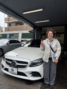 ご納車☆C200W 4MATIC ﾚｰﾀﾞｰｾｰﾌﾃｨｰ＆ﾚｻﾞｰｴｸｽｸﾙｰｼﾌﾞPKG
