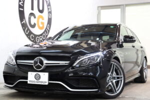 【在庫紹介】圧倒的な存在感を放つ「メルセデスAMG C63 ステーションワゴン」をご紹介！