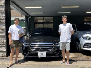 祝！！【2021年 メルセデス・ベンツ S500 4MATIC AMGライン】