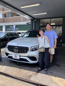 祝！ご納車【GLC63S 4M+ AMGカーボンエクステリアP】
