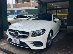 祝ご納車！メルセデスベンツE200クーペスポーツ　レーダーセーフティPKG　神奈川県Y様