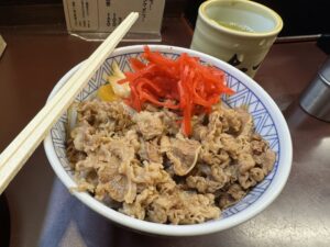 牛丼^ – ^