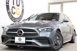 2023y C220d ステーションワゴン AVG AMGライン レザーエクスクルーシブ＆ベーシック＆レーダーセーフティPKG 480万円入庫！9月18日